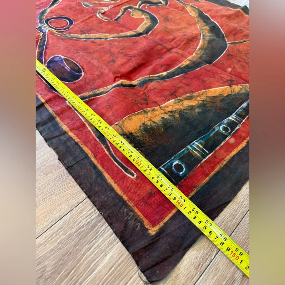 African Batik Marriage Ceremony Wall Tapestry Home Wall Decor